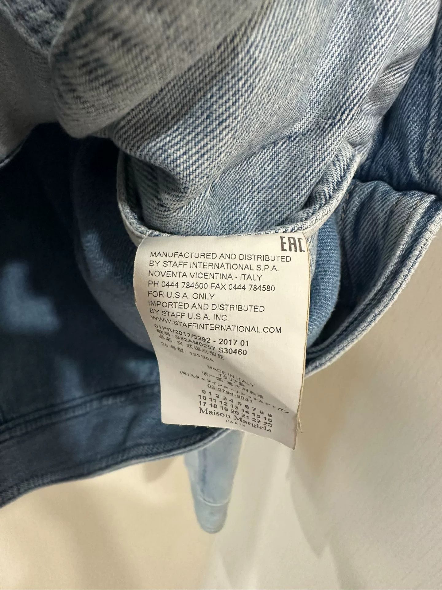Maison Margiela Maison Margiela Structured Denim Jacket Size US S / EU 44-46 / 1 - 3 Thumbnail
