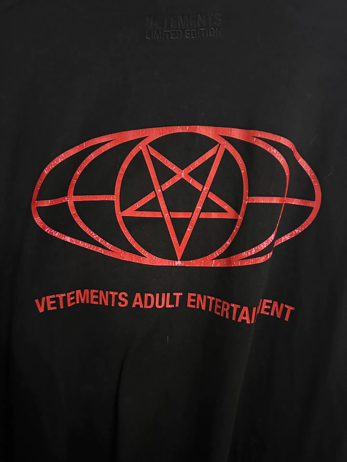 Vetements vetements restricted short sleeve t-shirt Size US M / EU 48-50 / 2 - 4 Thumbnail