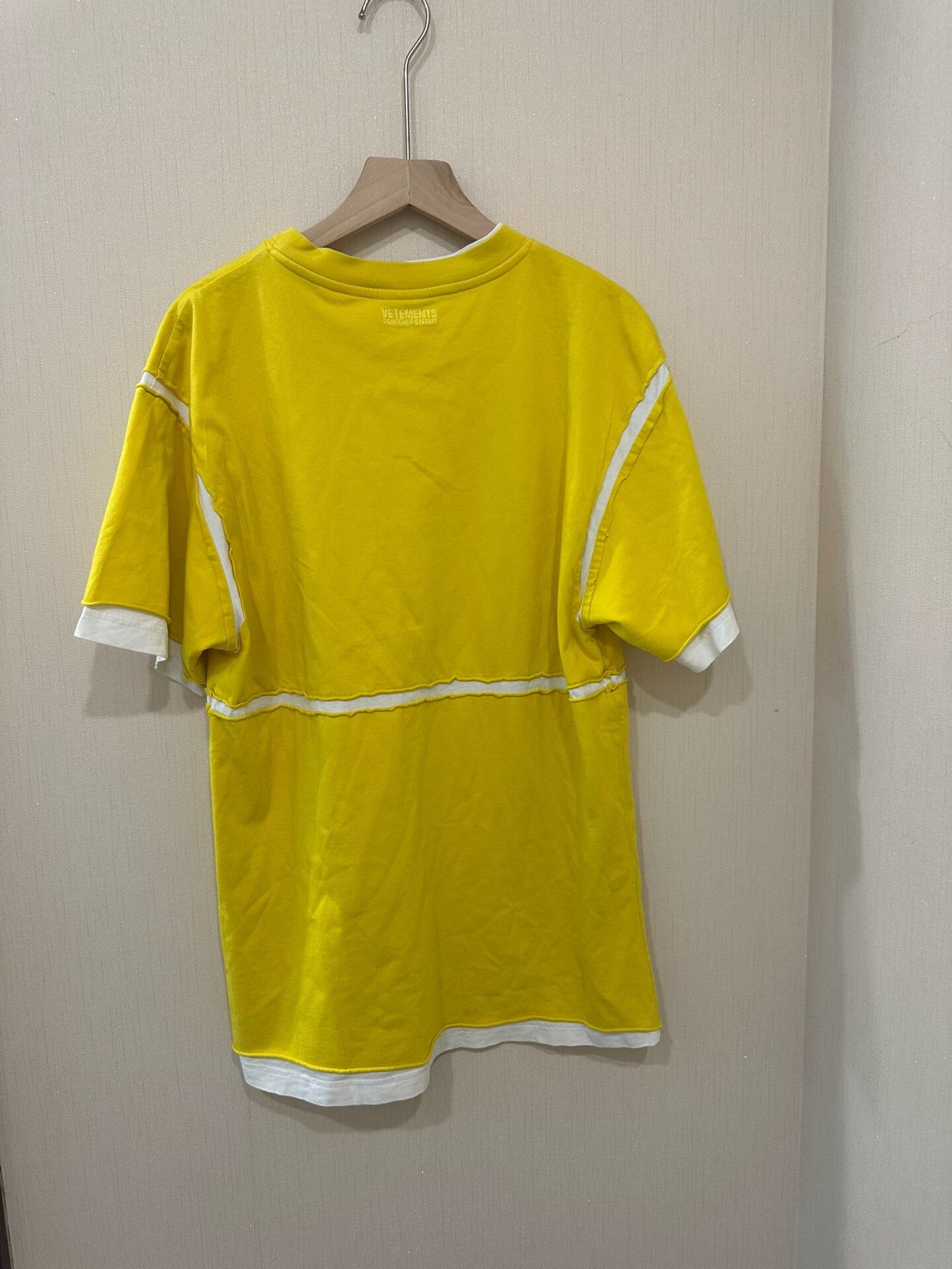 Vetements vetements double layer deconstructed t-shirt Size US XS / EU 42 / 0 - 2 Thumbnail