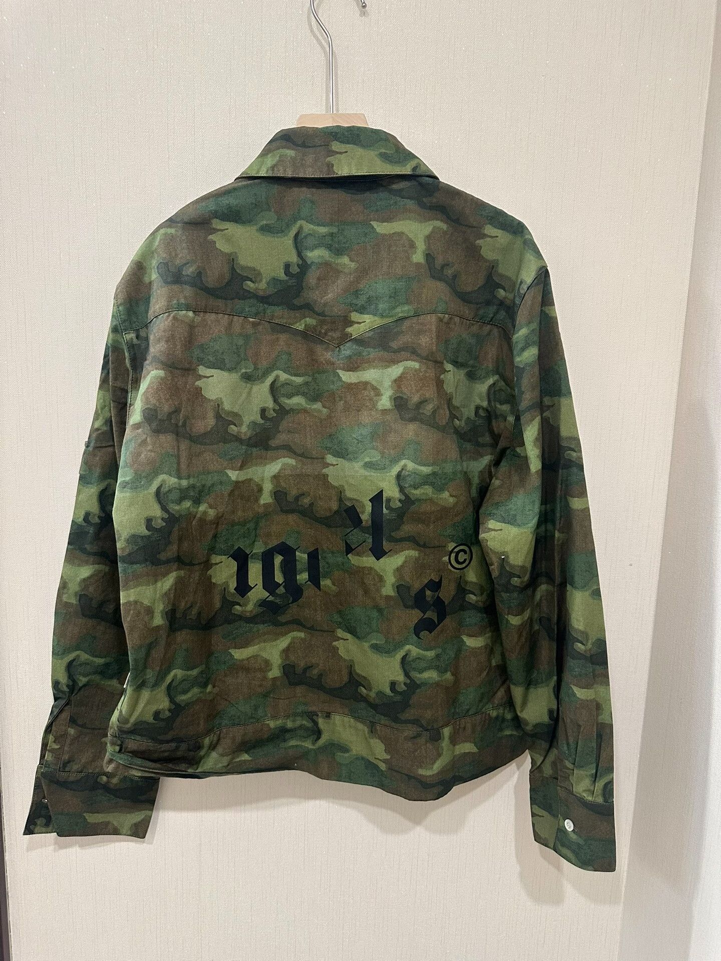 Palm Angels palm angels camo work jacket size 48 Size US M / EU 48-50 / 2 - 2 Thumbnail