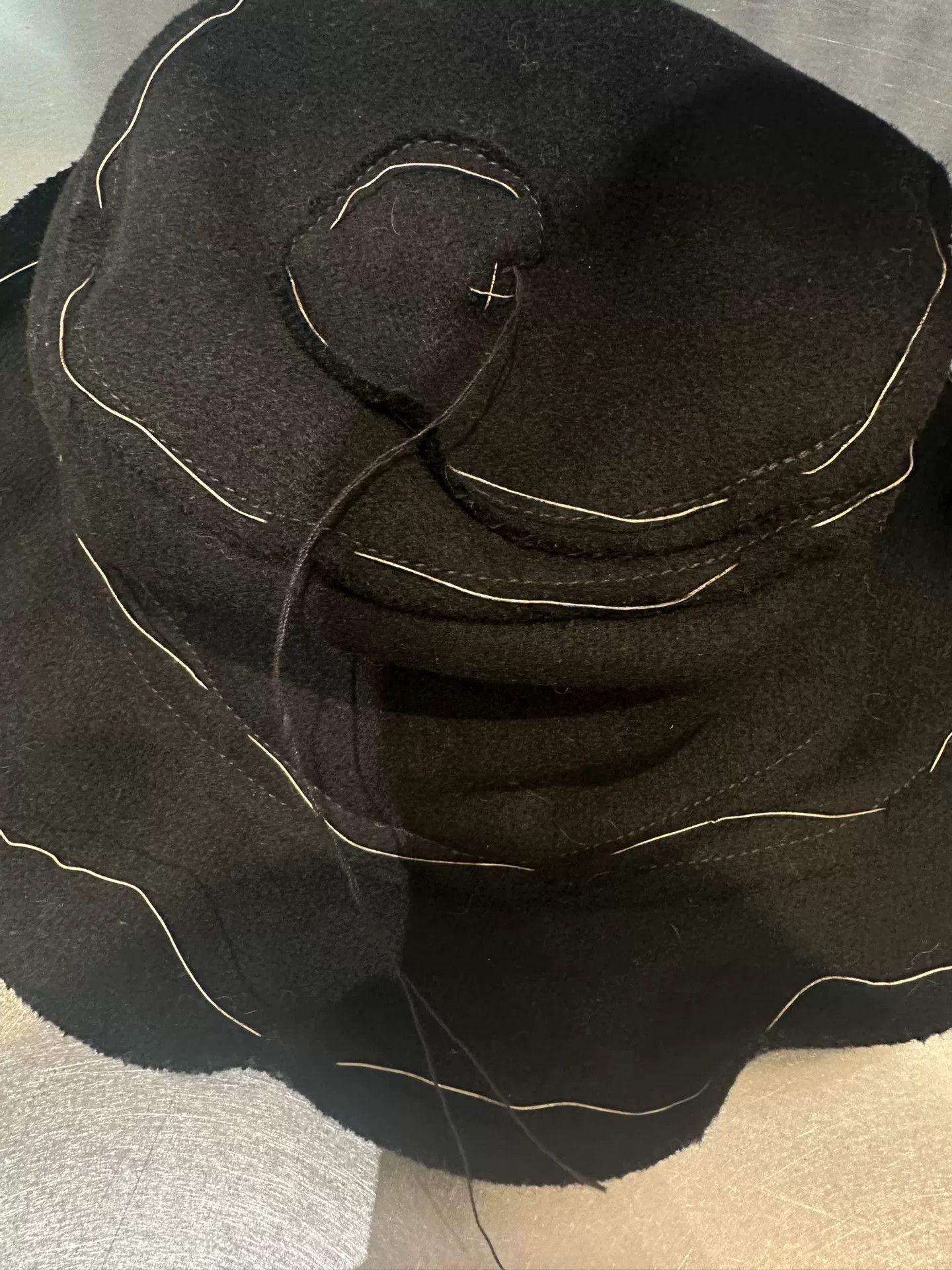 Maurizio Altieri maurizio amadei wool spiral hat Size ONE SIZE - 3 Thumbnail