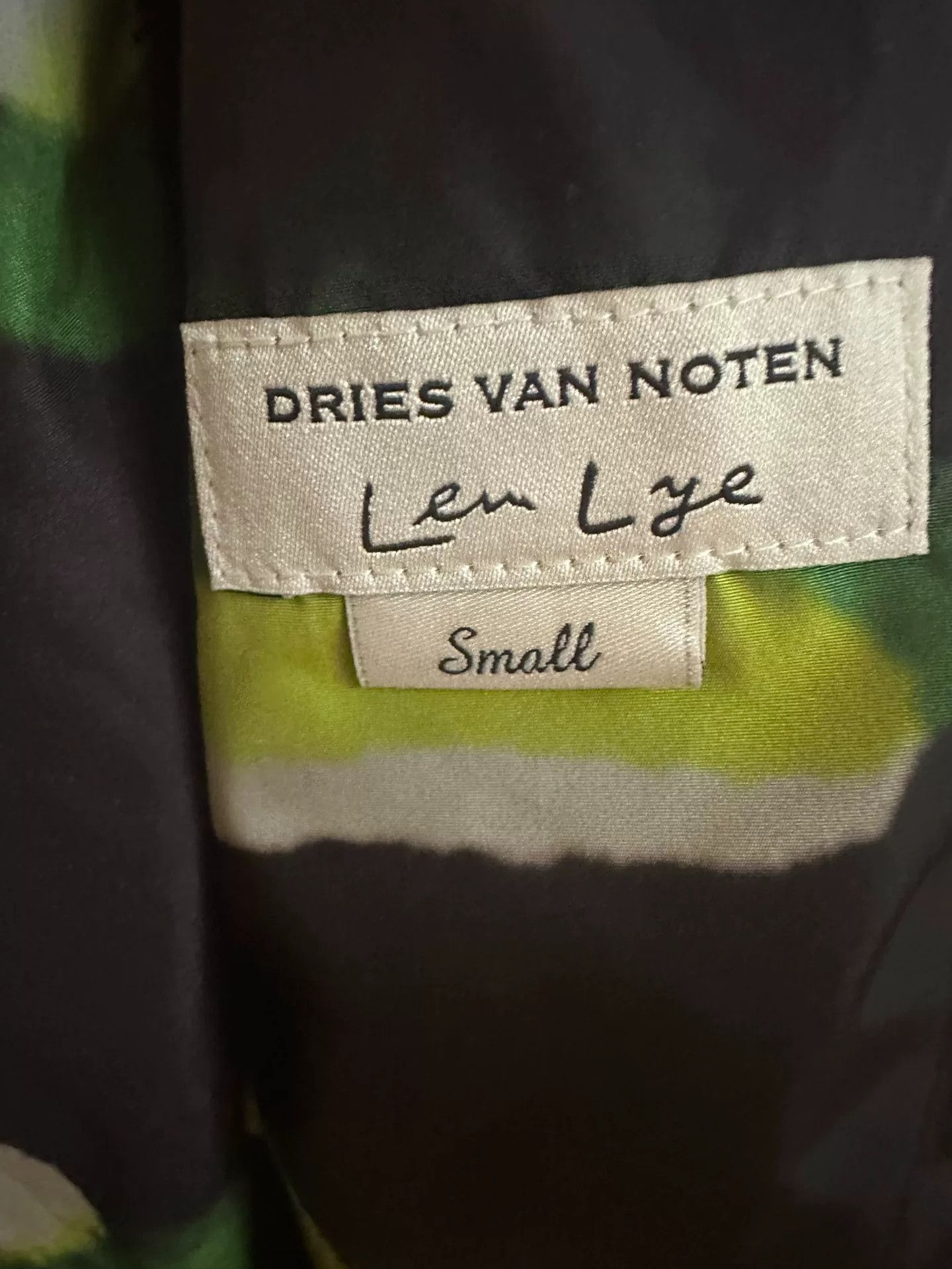 Dries Van Noten dries van noten zip-up jacket with unique design Size US S / EU 44-46 / 1 - 3 Thumbnail