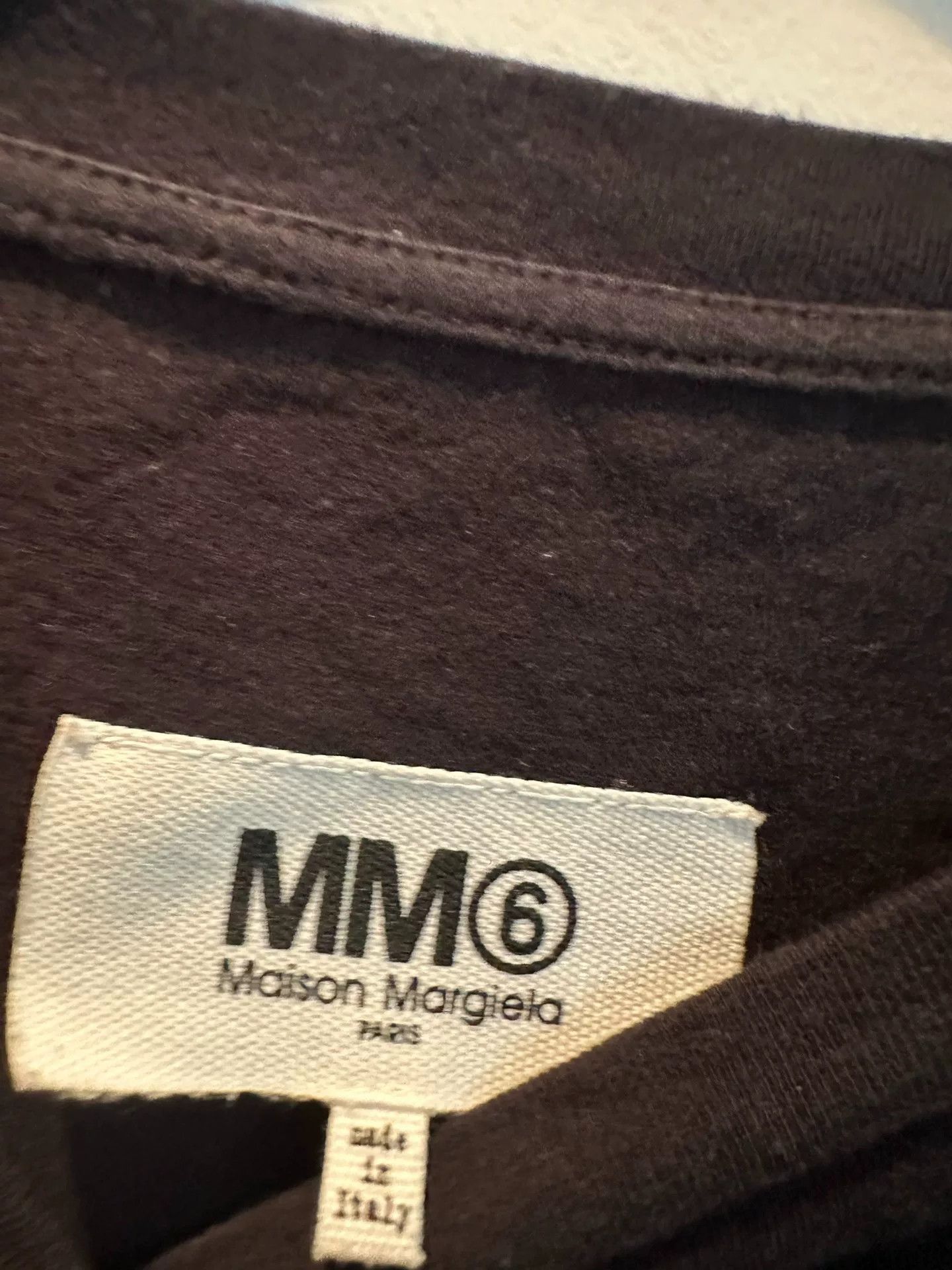 Maison Margiela maison margiela graphic short sleeve t-shirt Size US S / EU 44-46 / 1 - 2 Thumbnail