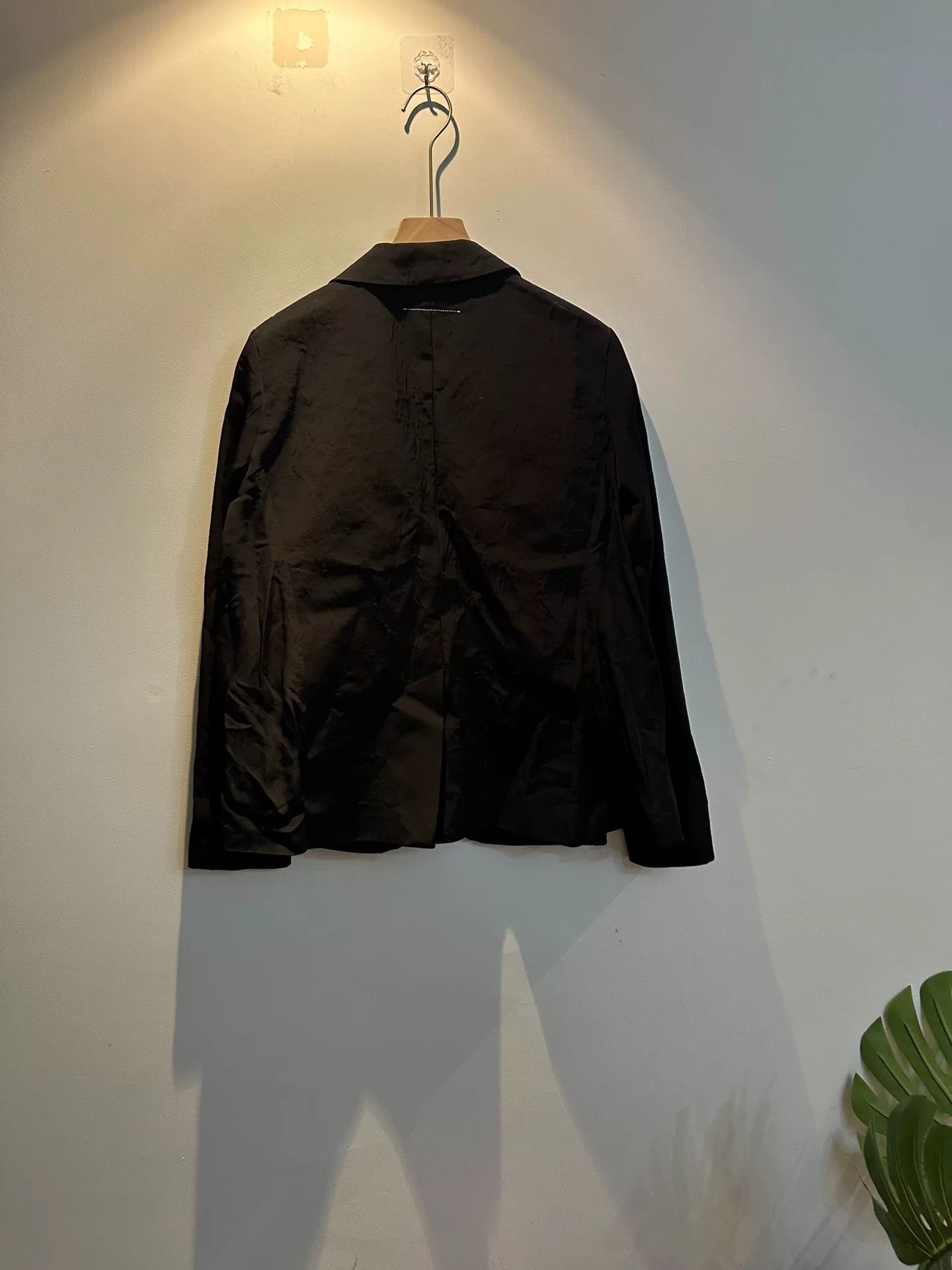 Maison Margiela maison margiela mm6 black blazer jacket Size US M / EU 48-50 / 2 - 2 Thumbnail