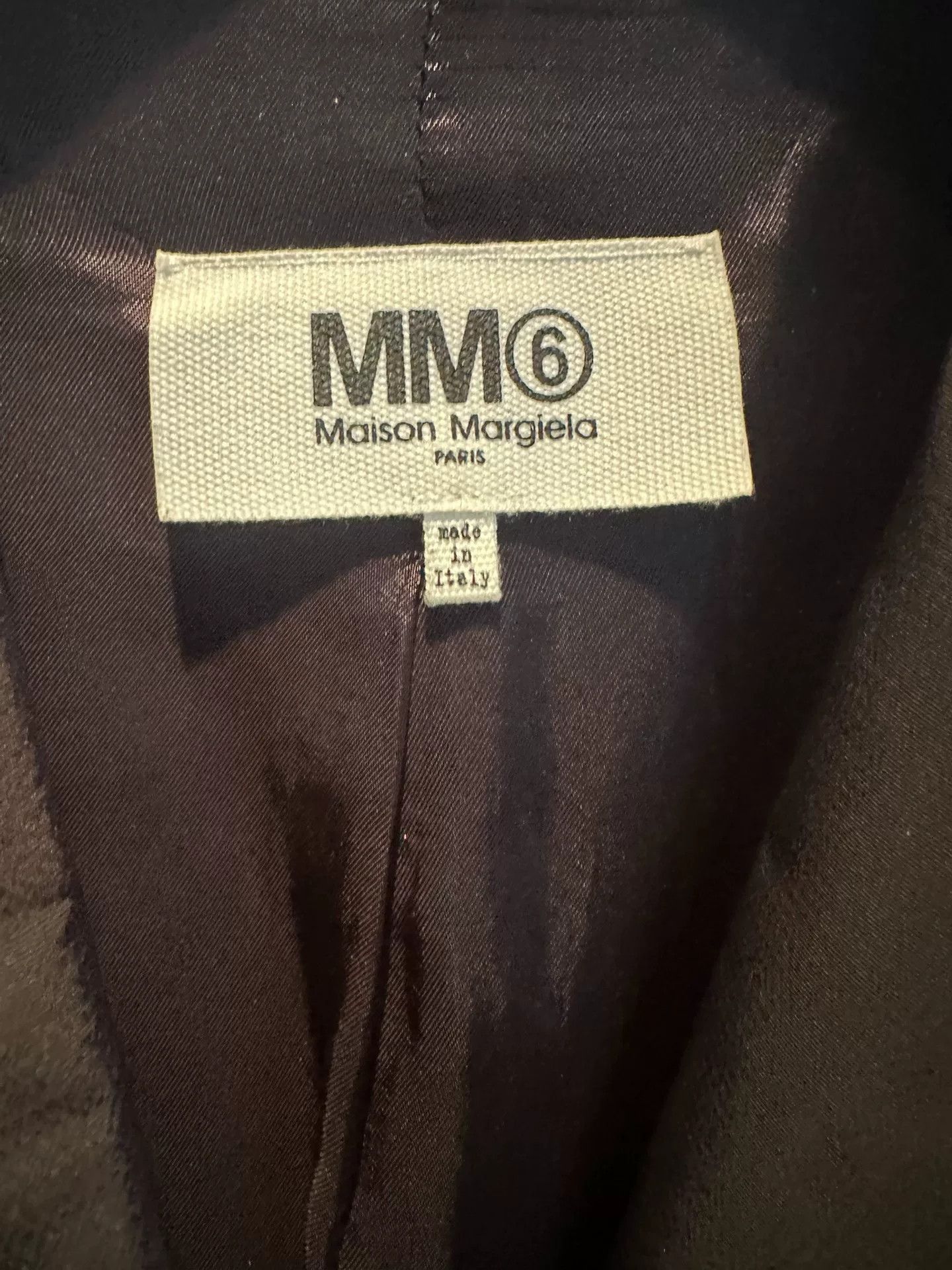 Maison Margiela maison margiela mm6 black blazer jacket Size US M / EU 48-50 / 2 - 3 Thumbnail