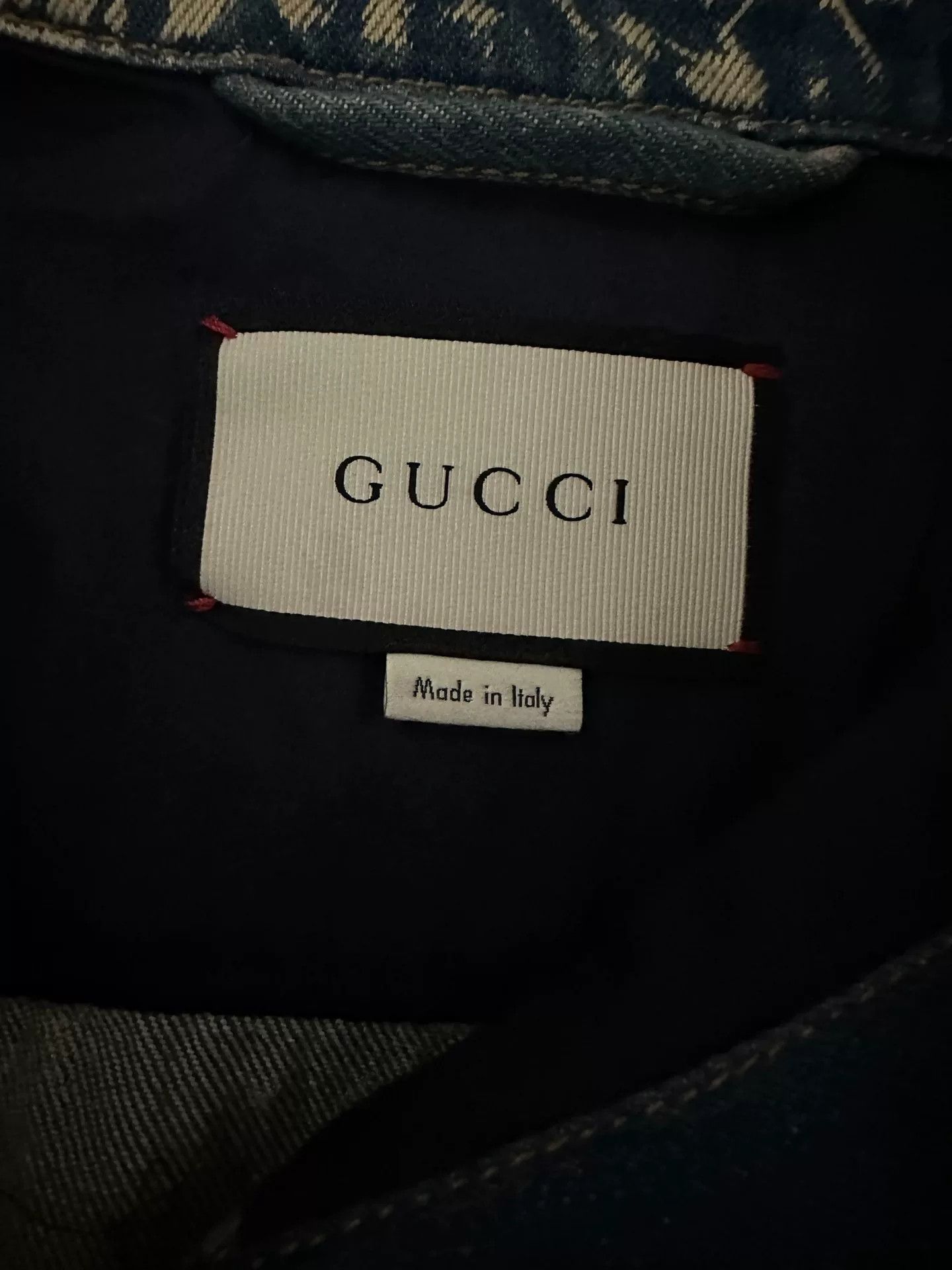 Gucci punk denim jacket with studs and tie-dye Size US M / EU 48-50 / 2 - 3 Thumbnail