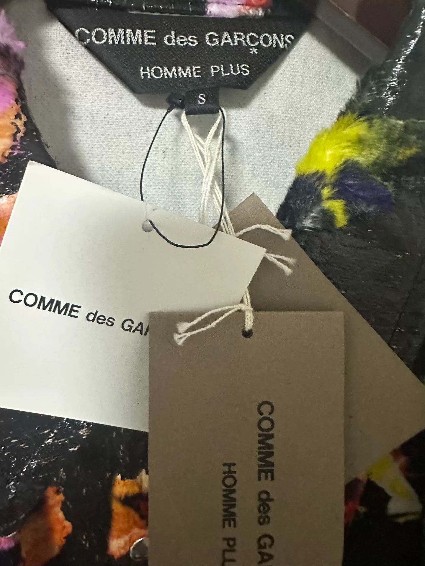 Comme des Garcons comme des garcons colorful synthetic leather jacket Size US S / EU 44-46 / 1 - 3 Thumbnail