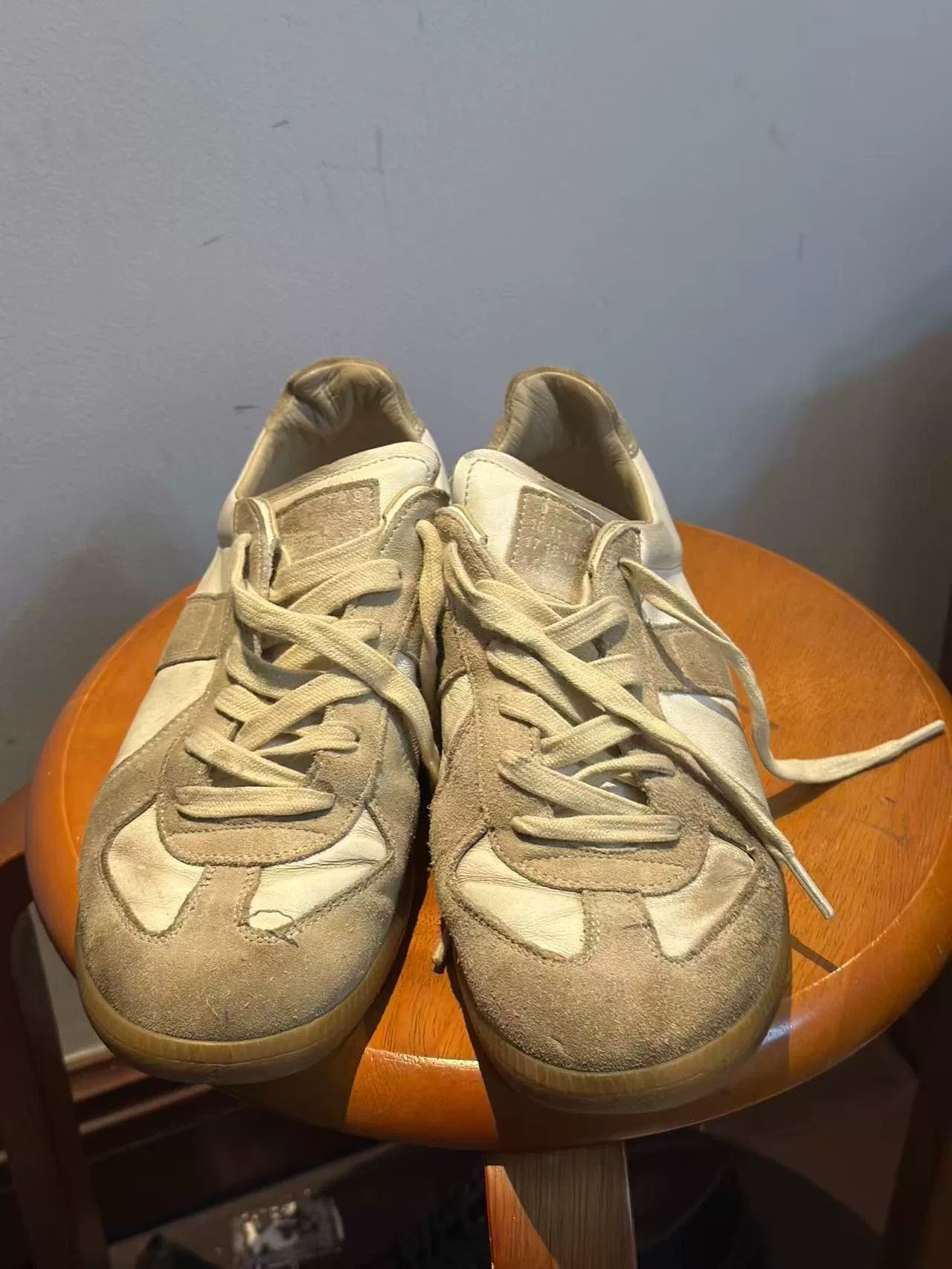Maison Margiela maison margiela replica calfskin sneakers Size US 8 / EU 41 - 3 Thumbnail