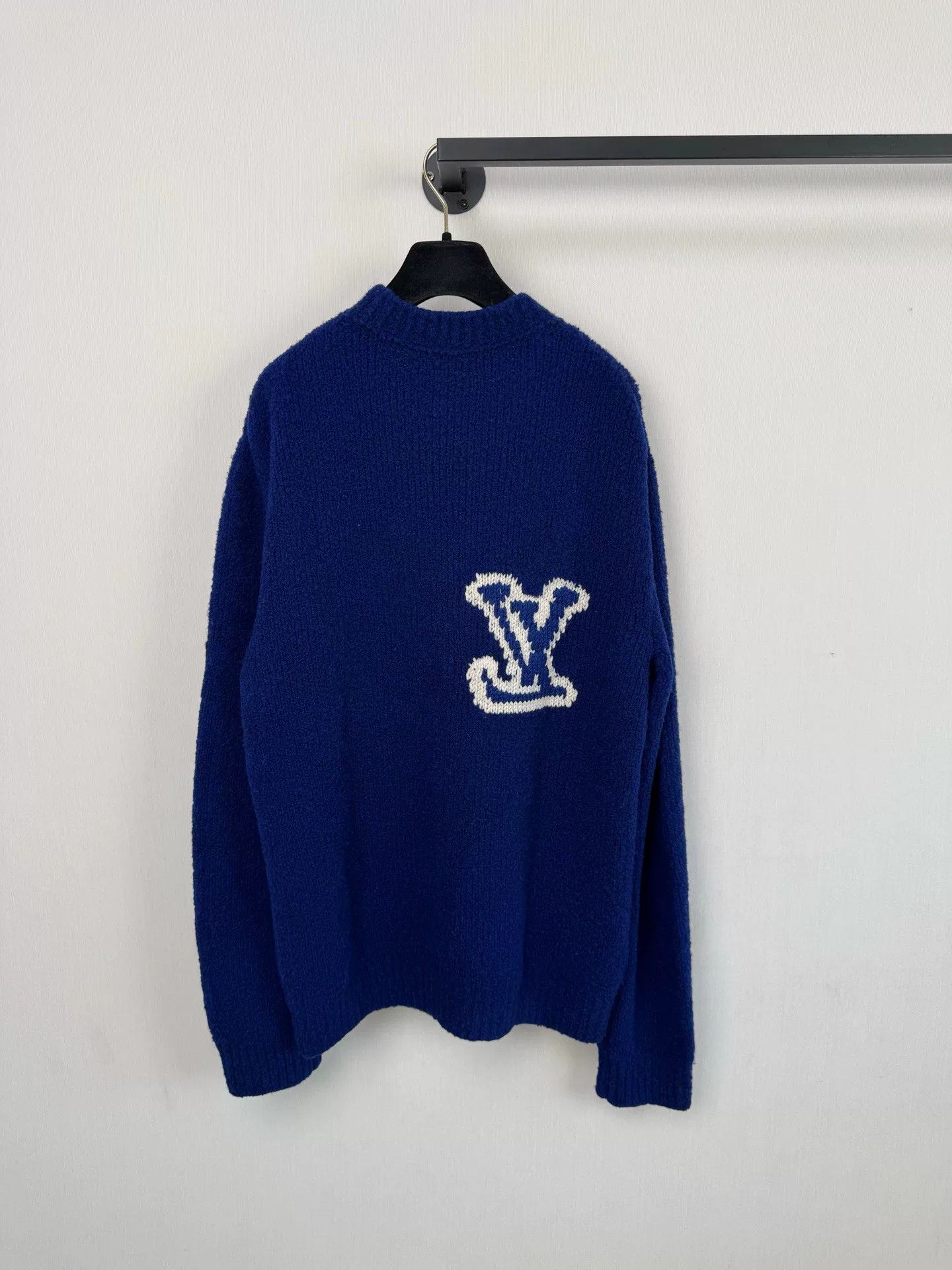 Louis Vuitton Louis Vuitton Blue Sweater M Size US M / EU 48-50 / 2 - 6 Thumbnail