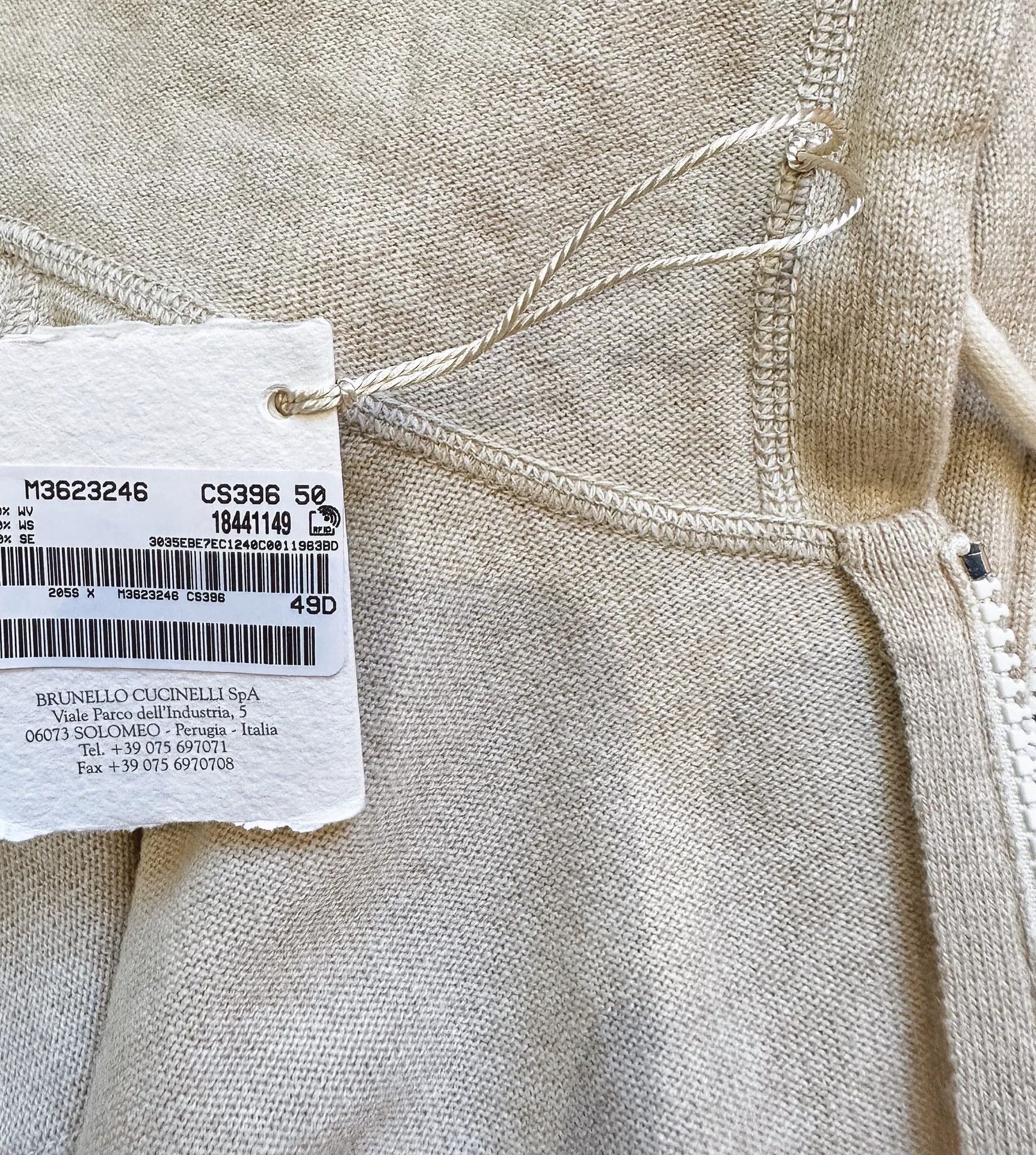 Brunello Cucinelli Brunello Cucinelli Cashmere Silk Hoodie Size US L / EU 52-54 / 3 - 8 Thumbnail