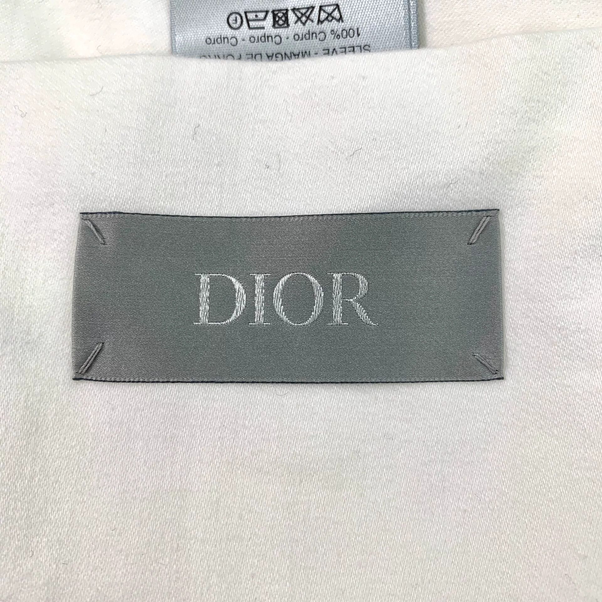 Dior white cotton blazer by dior and denim tears Size US L / EU 52-54 / 3 - 7 Thumbnail