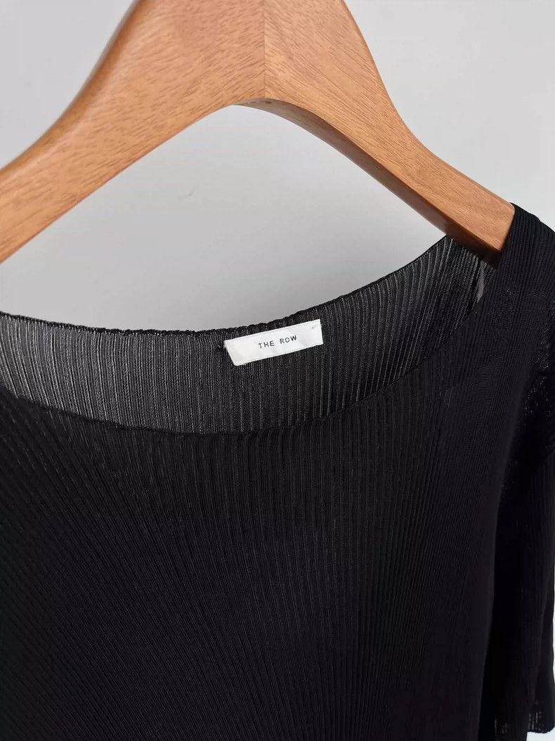 The Row The Row Gifu Black Dress Size US XL / EU 56 / 4 - 5 Thumbnail