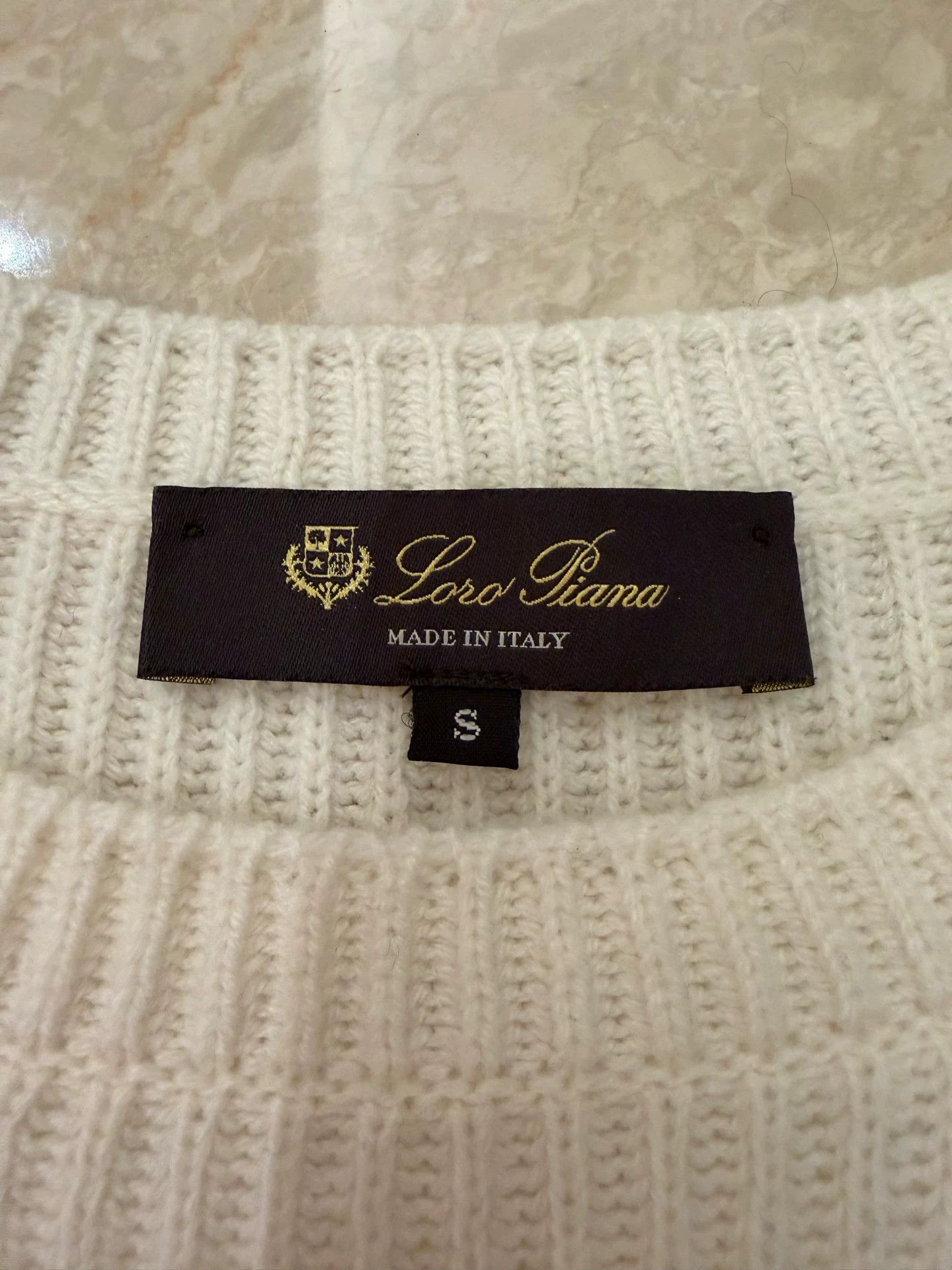 Loro Piana Loro Piana Ribbed Knit Sweater Size S Size US S / EU 44-46 / 1 - 3 Thumbnail