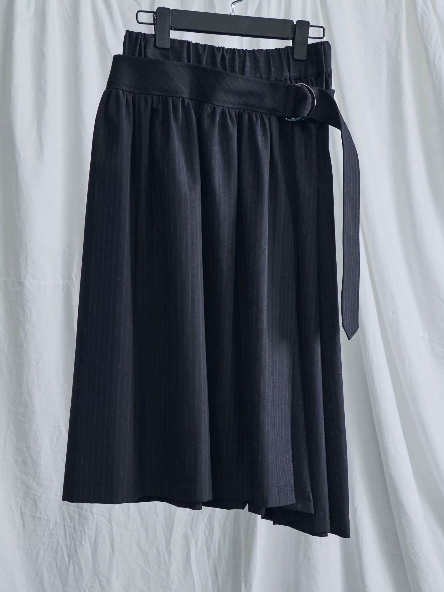 Junya Watanabe navy wool belt dress by junya watanabe Size M / US 6-8 / IT 42-44 - 7 Thumbnail
