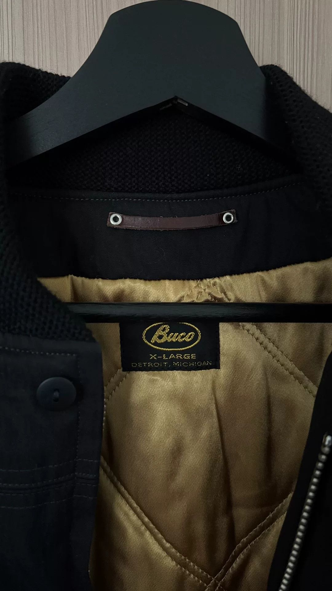 The Real McCoy's Real McCoy's Buco Black Jacket, Size XL Size US XL / EU 56 / 4 - 5 Thumbnail