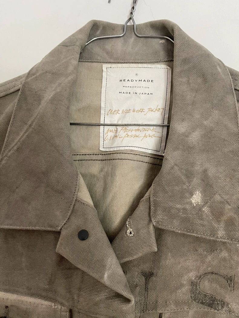 READYMADE READYMADE Cement Gray Military Jacket Size US M / EU 48-50 / 2 - 6 Thumbnail