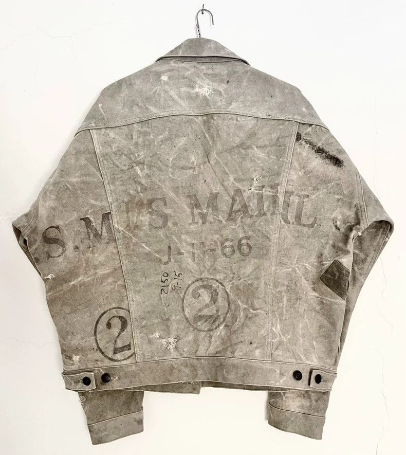 READYMADE READYMADE Cement Gray Military Jacket Size US M / EU 48-50 / 2 - 3 Thumbnail