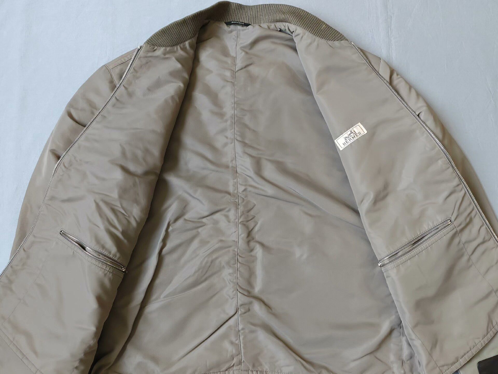 Hermes Hermes Beige Cotton Jacket Size 46 Size US S / EU 44-46 / 1 - 7 Thumbnail