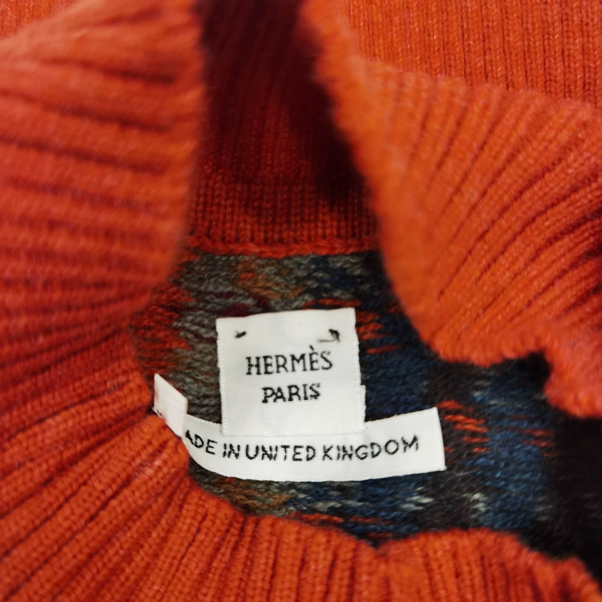 Hermes Hermes Houndstooth Cashmere Sweater Size US S / EU 44-46 / 1 - 5 Thumbnail