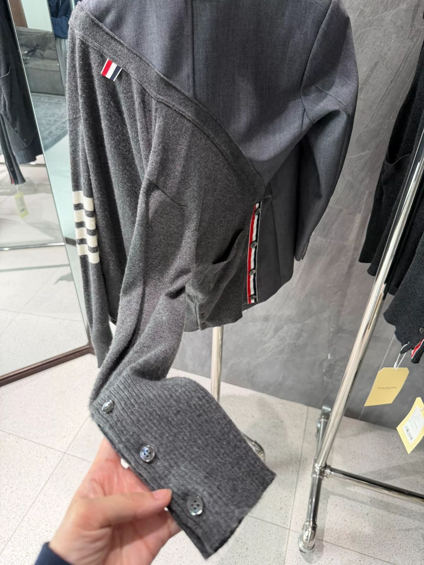 Thom Browne thom browne women's deconstructed suit jacket Size M / US 6-8 / IT 42-44 - 6 Thumbnail