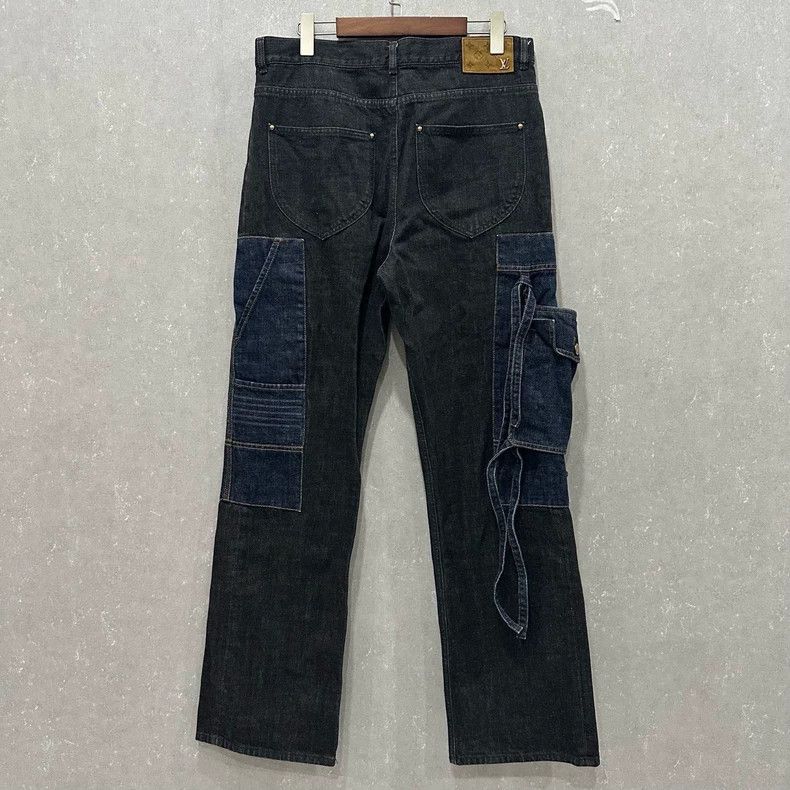 Louis Vuitton Louis Vuitton Bow Detail Denim Jeans Size US 32 / EU 48 - 2 Thumbnail