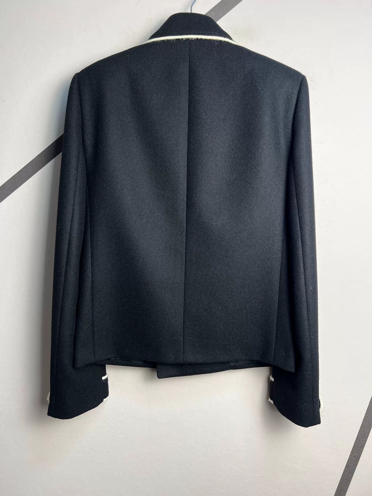 Saint Laurent Paris saint laurent double-breasted wool jacket Size US L / EU 52-54 / 3 - 2 Thumbnail