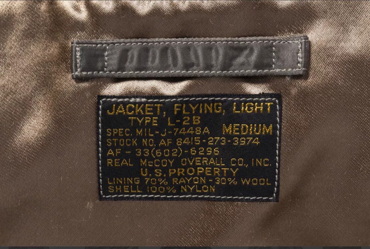 The Real McCoy's real mccoy's type l-2b flight jacket Size US XS / EU 42 / 0 - 3 Thumbnail