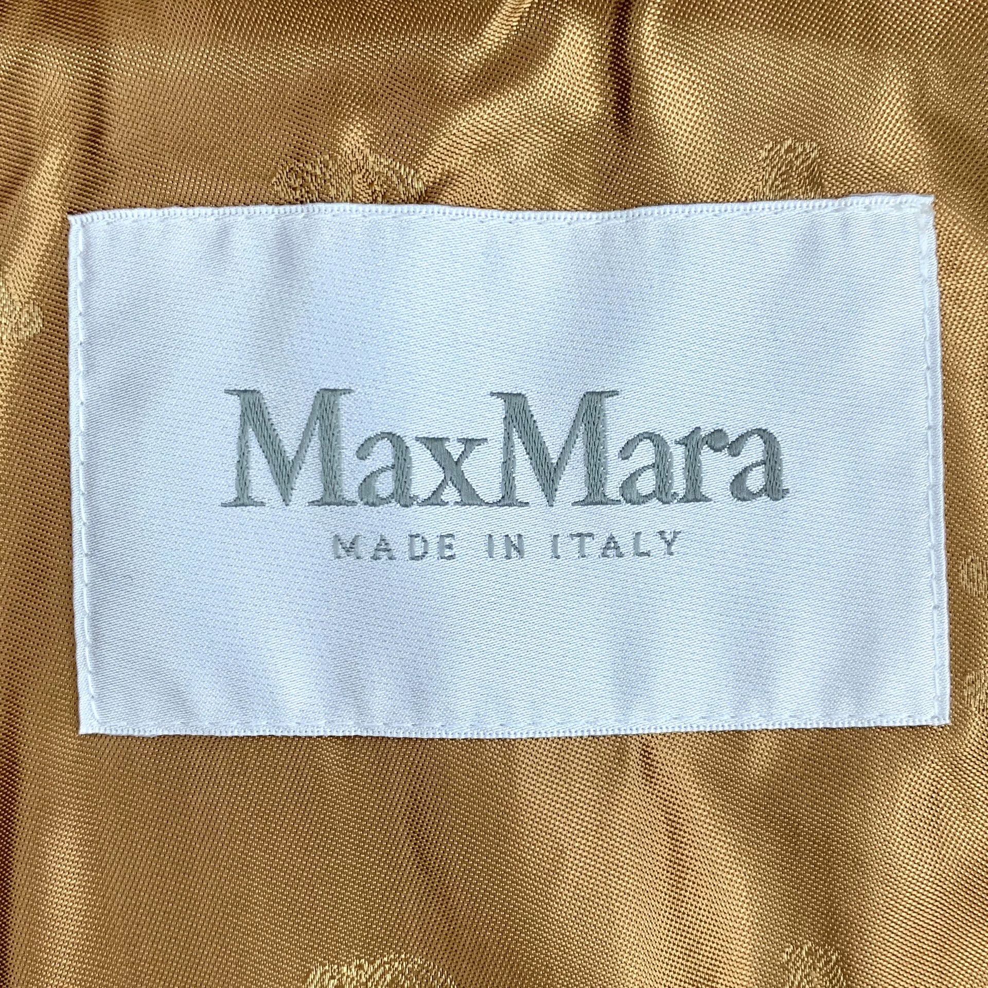 Max Mara Maxmara Teddy Series Brown Sleeveless Coat Size US M / EU 48-50 / 2 - 5 Thumbnail