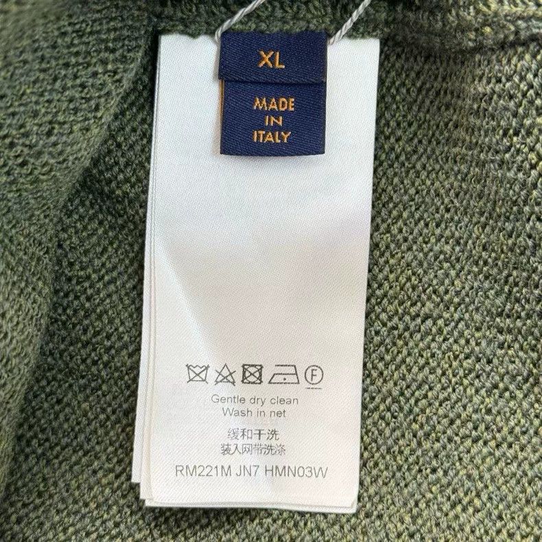 Louis Vuitton LV X NIGO Tiger Wool Green Cardigan XL Size US XL / EU 56 / 4 - 5 Thumbnail