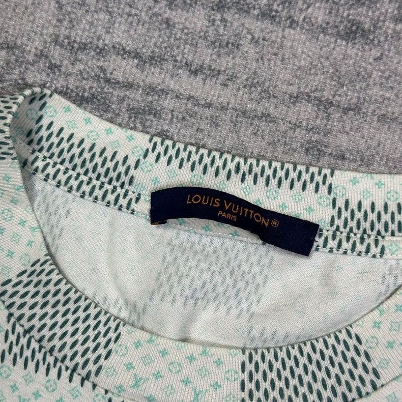 Louis Vuitton Louis Vuitton SS24 Checkerboard Short Sleeve Tee Size US L / EU 52-54 / 3 - 2 Thumbnail