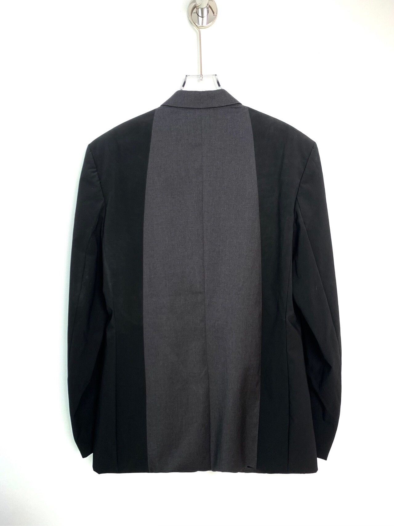 Dior Dior Men's Black Gray Wool Blazer Size US XL / EU 56 / 4 - 2 Thumbnail