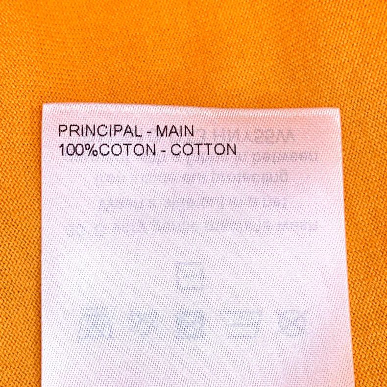 Louis Vuitton Louis Vuitton Orange Logo Cotton T-shirt Size US L / EU 52-54 / 3 - 8 Thumbnail