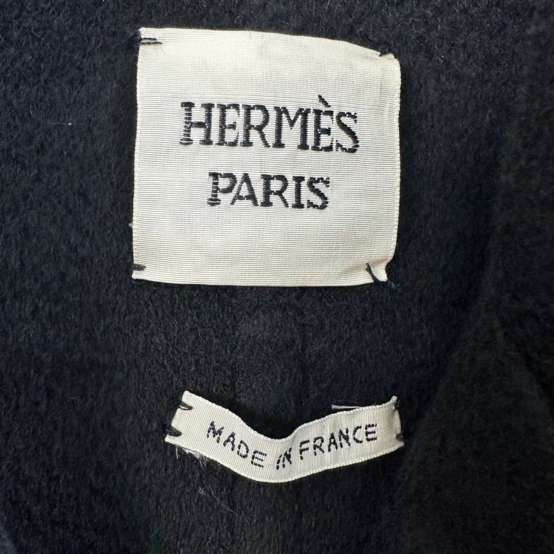 Hermes Hermes Women's Black Short Wool Coat Size US S / EU 44-46 / 1 - 4 Thumbnail
