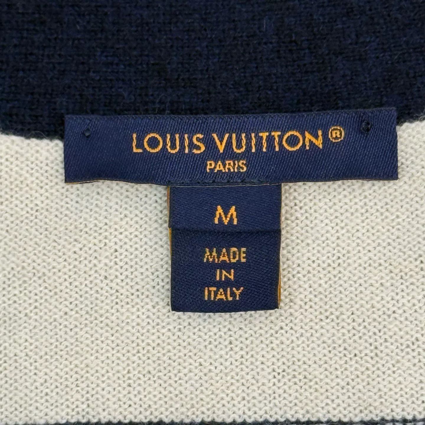 Louis Vuitton Louis Vuitton Blue White Stripe Cashmere Cardigan Size US M / EU 48-50 / 2 - 5 Thumbnail