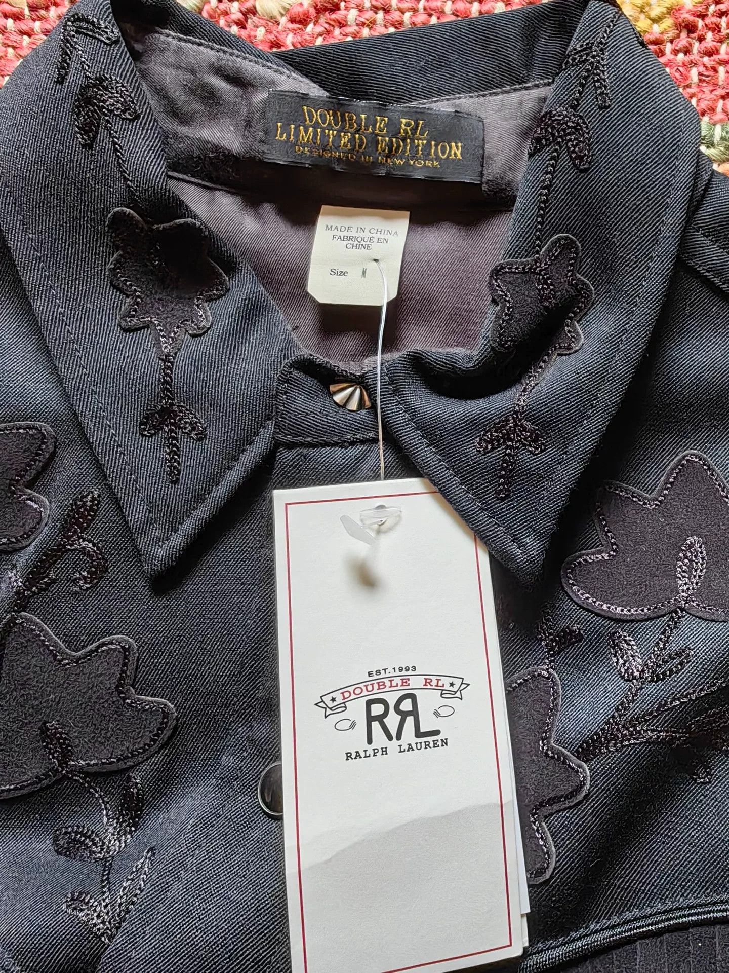 RRL Ralph Lauren RRL Limited Edition Western Fringe Shirt Size US M / EU 48-50 / 2 - 3 Thumbnail