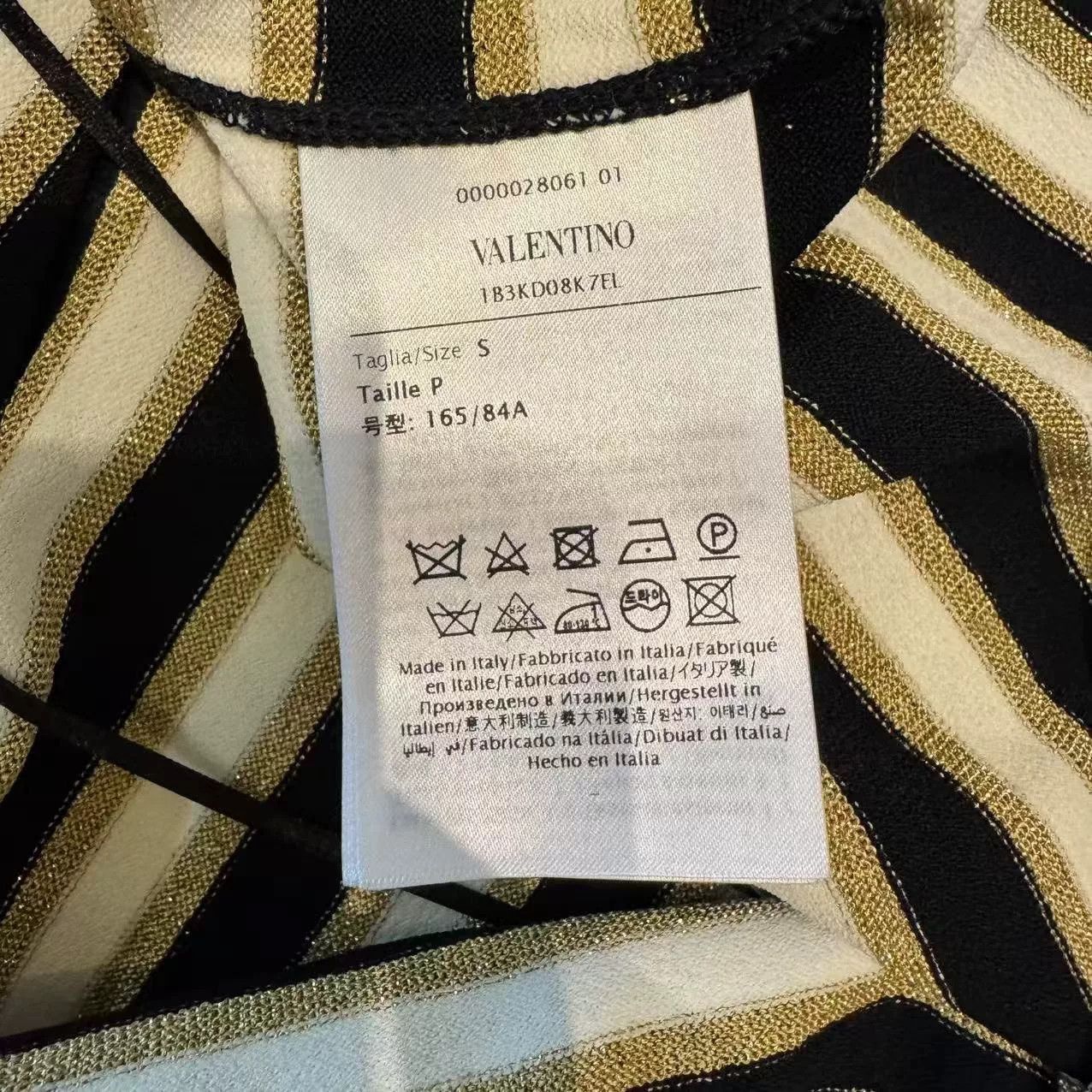 Valentino Valentino Striped Knit Dress Size US 36 / EU 52 - 5 Thumbnail