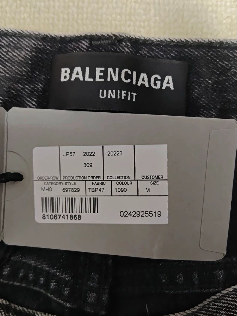 Balenciaga Balenciaga 22FW Flared Distressed Jeans Size US 32 / EU 48 - 4 Thumbnail