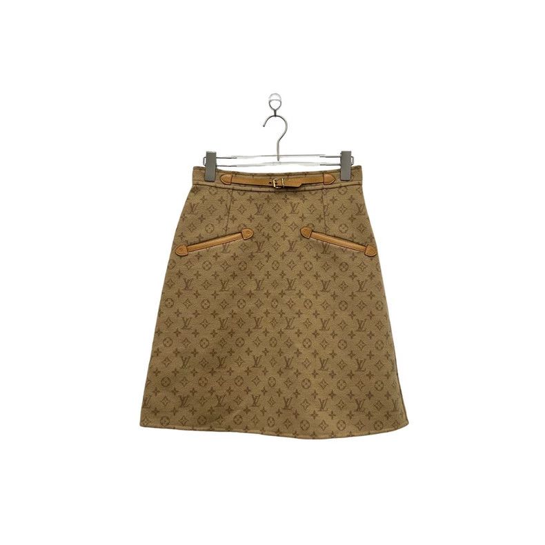 Louis Vuitton Louis Vuitton Monogram Wool Skirt Size US 38 / EU 54 - 2 Thumbnail