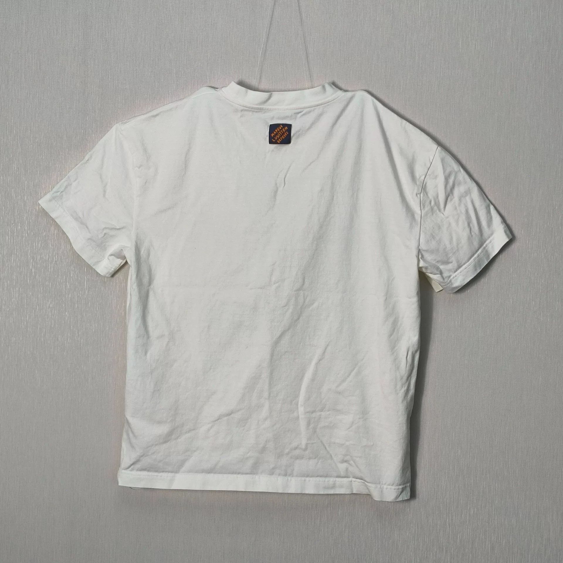 Louis Vuitton Louis Vuitton 25 Pharrell Flocked Earth Tee Size US S / EU 44-46 / 1 - 2 Thumbnail