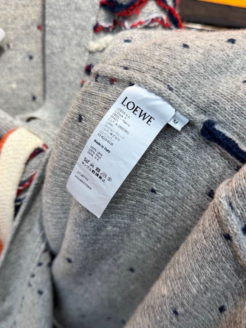 Loewe Loewe Heavy Wool Knit Colorful Cardigan Size US M / EU 48-50 / 2 - 6 Thumbnail