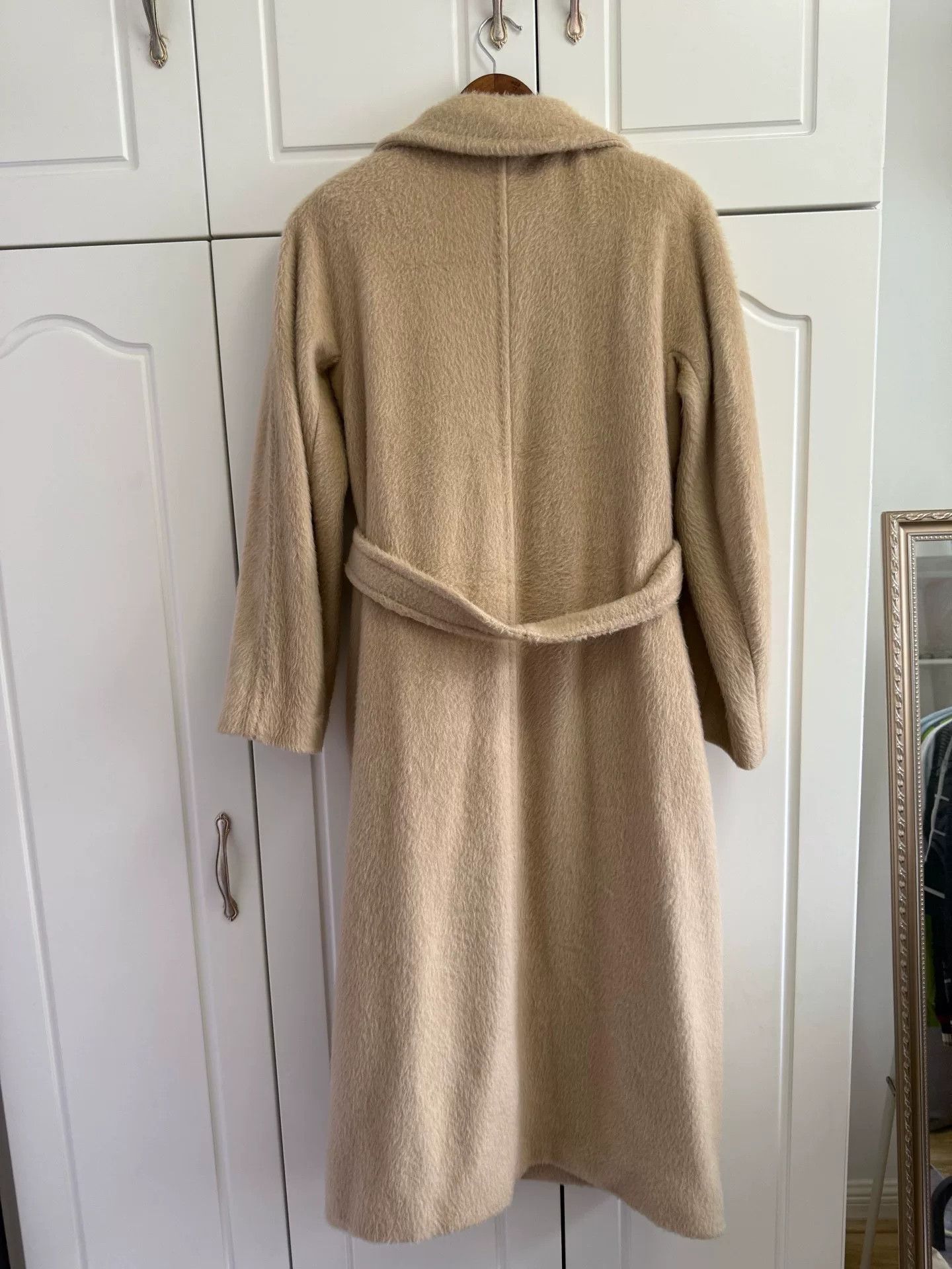 Max Mara Maxmara Camel Wool Long Coat Size US S / EU 44-46 / 1 - 2 Thumbnail