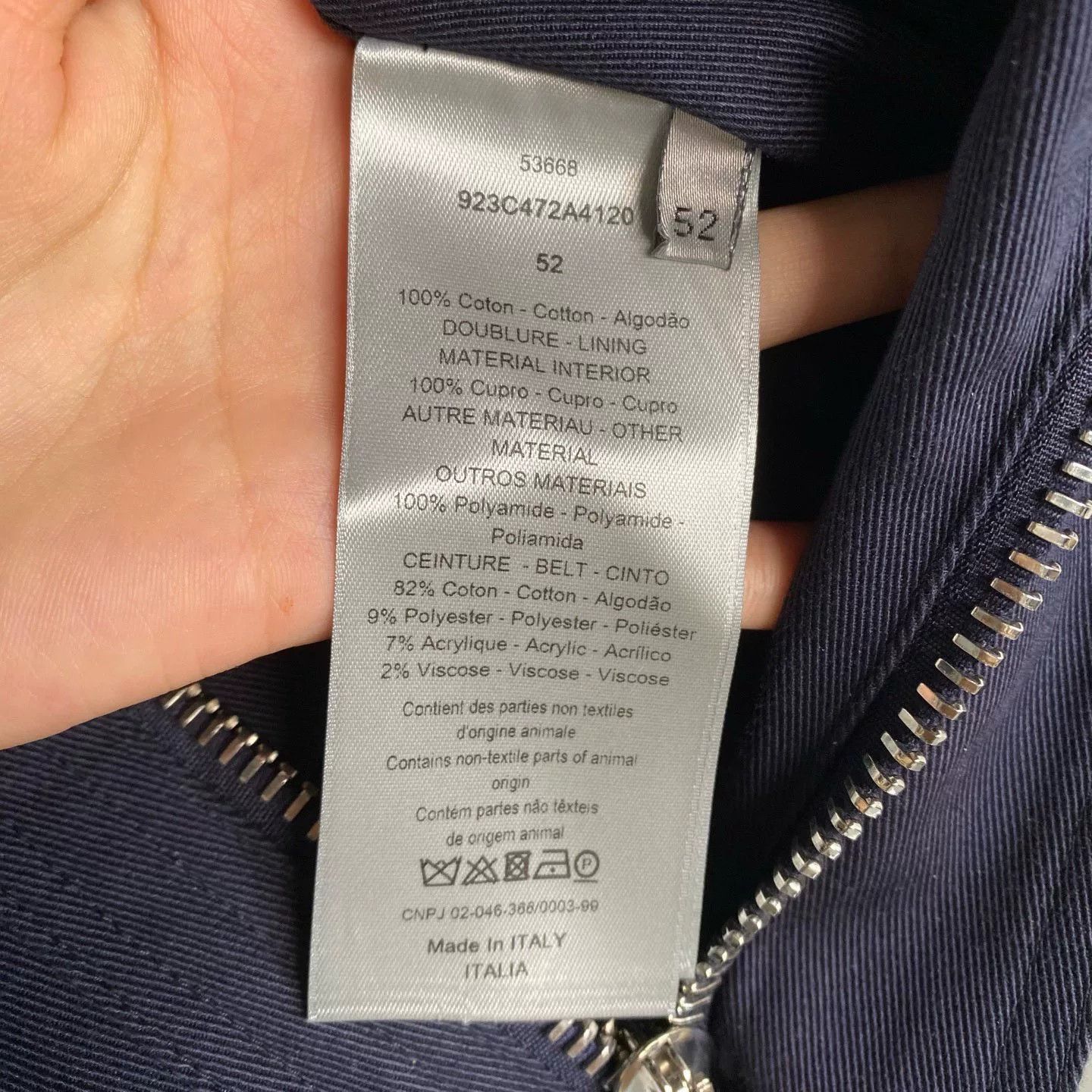 Dior DIOR x KAWS Denim Jacket Size 52 Size US XXL / EU 58 / 5 - 3 Thumbnail