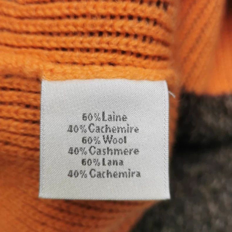 Hermes Hermes Wool Cashmere Blend Zip Sweater L Size US L / EU 52-54 / 3 - 6 Thumbnail