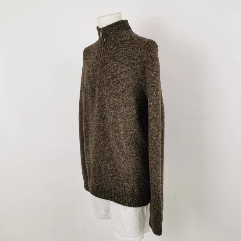 Hermes Hermes Wool Cashmere Blend Zip Sweater L Size US L / EU 52-54 / 3 - 3 Thumbnail