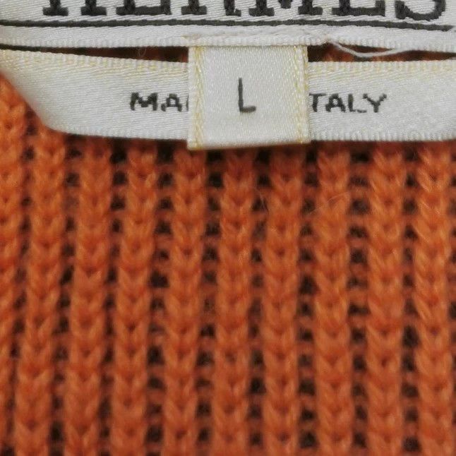 Hermes Hermes Wool Cashmere Blend Zip Sweater L Size US L / EU 52-54 / 3 - 4 Thumbnail