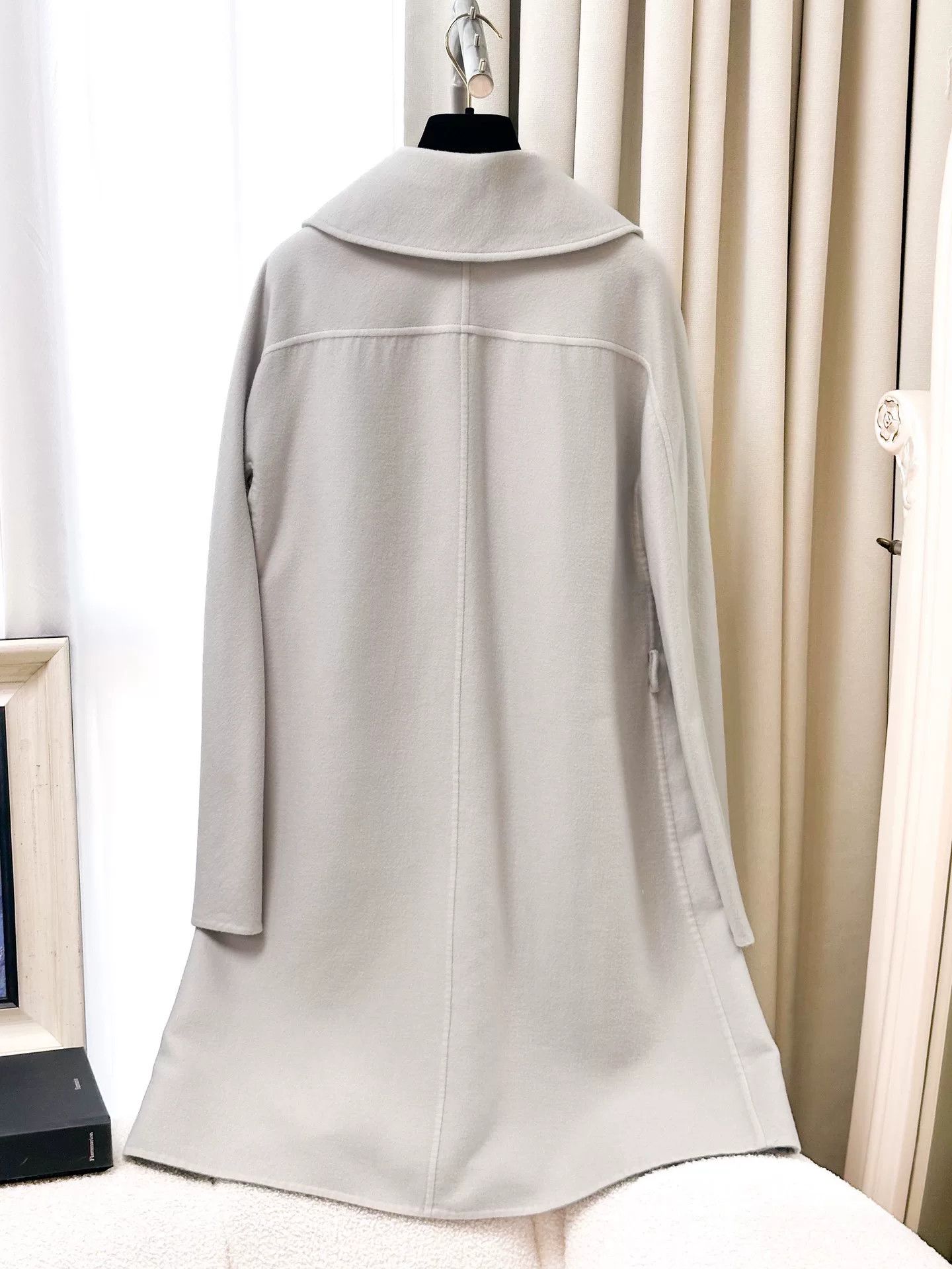 Hermes Hermes Blue Cashmere Coat Size 36 Size US XS / EU 42 / 0 - 3 Thumbnail