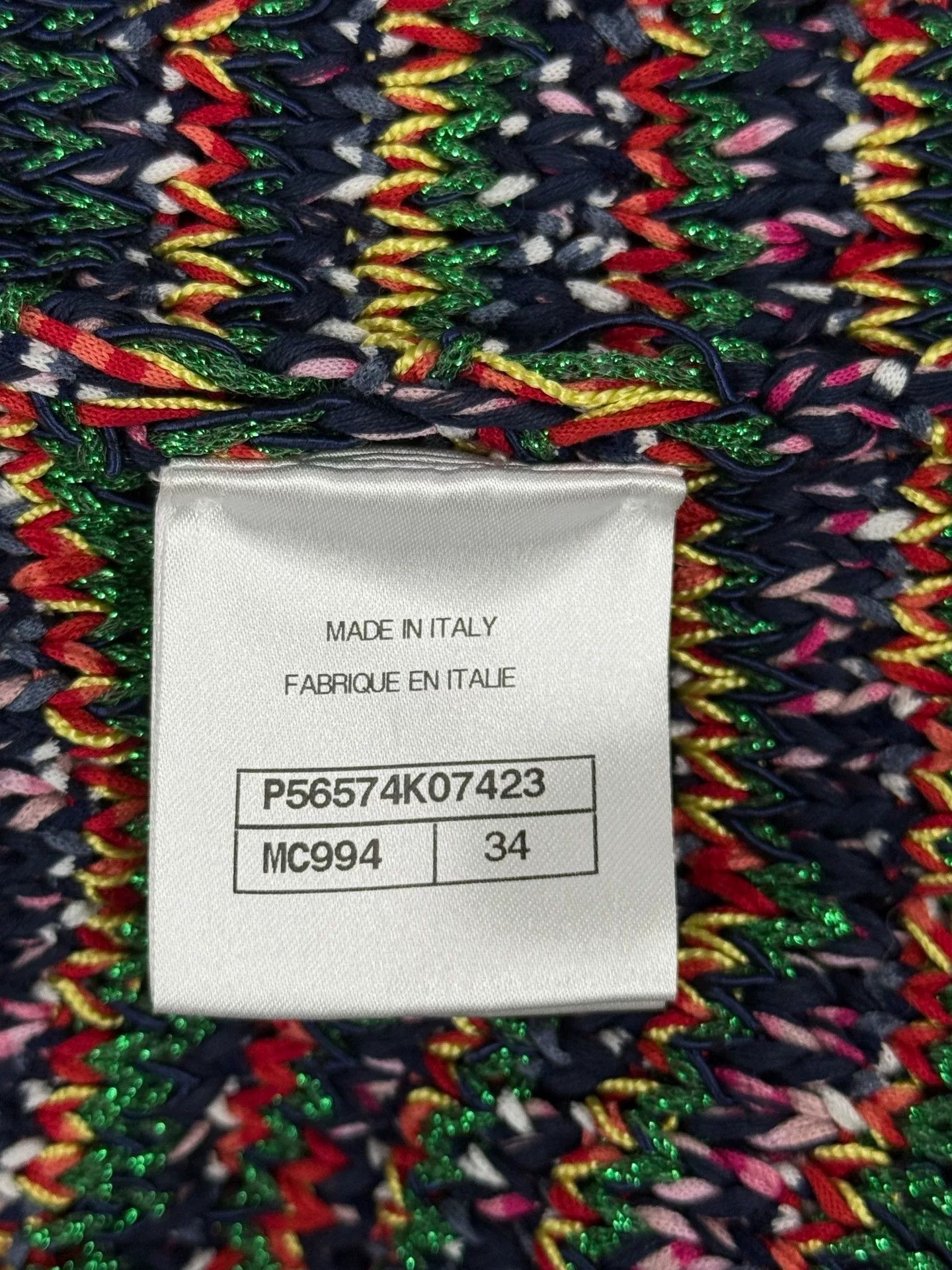 Chanel Chanel Multi Knit Hooded Vest Coat Size US M / EU 48-50 / 2 - 5 Thumbnail