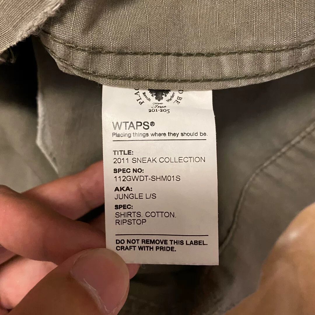 Wtaps Wtaps 11AW Osaka Limited Bone Shirt Size US M / EU 48-50 / 2 - 8 Thumbnail