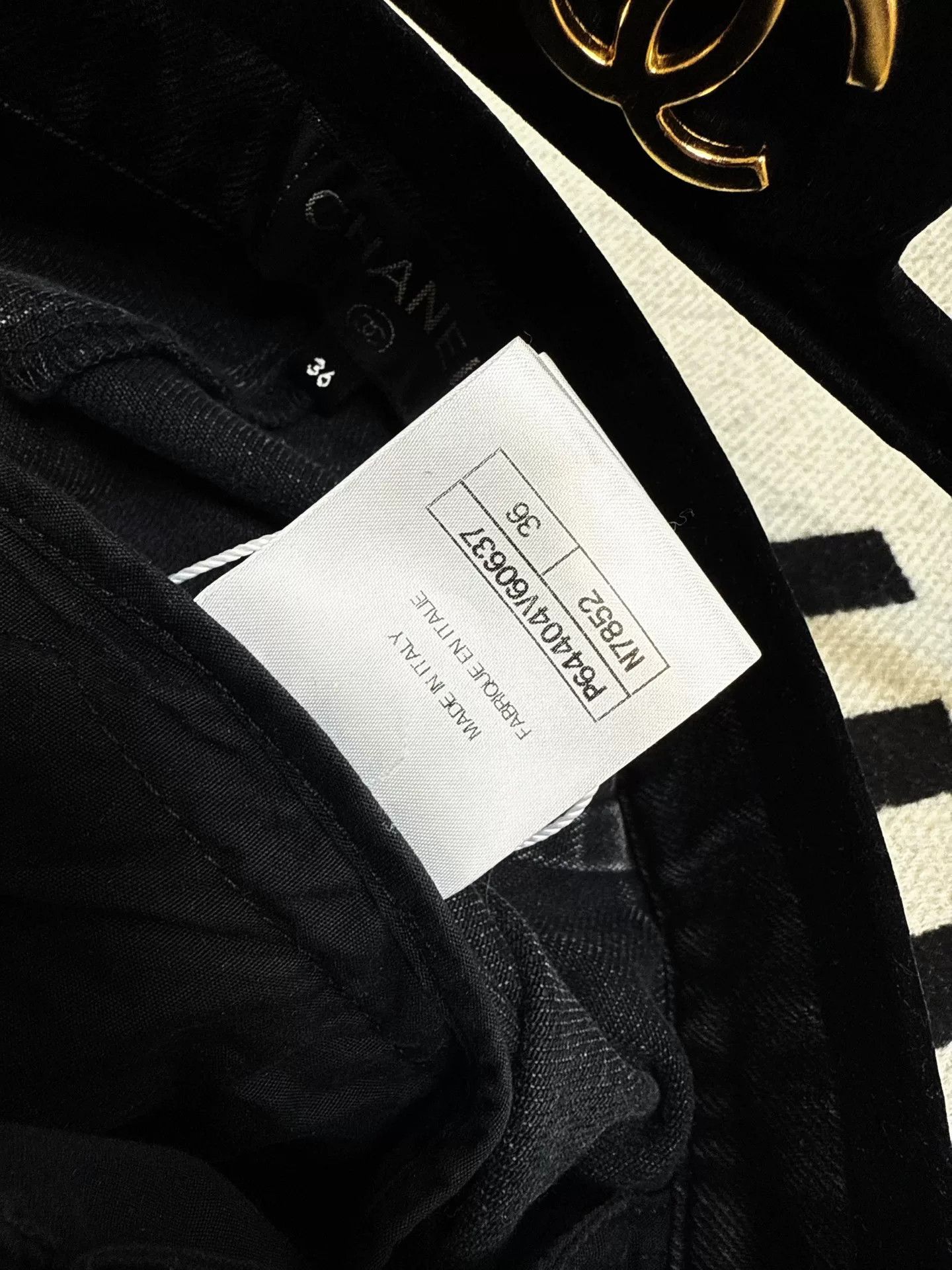 Chanel Chanel 20A Black Gray Denim Pants Size US 36 / EU 52 - 5 Thumbnail