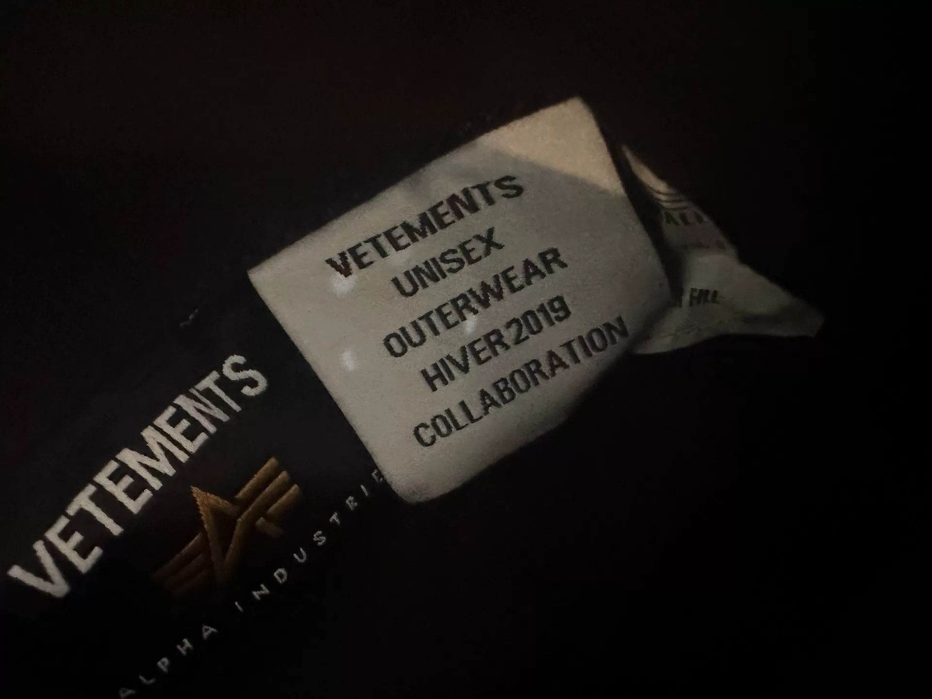 Vetements vetements x alpha aw19 bomber jacket Size US XS / EU 42 / 0 - 3 Thumbnail
